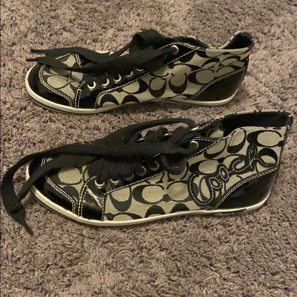 Coach high top sneakers